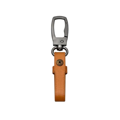 Image of THE MEN THING - Stylish Multicolor Stainless Steel Keychain for Men & Boys (URBAN AXIS BROWN)