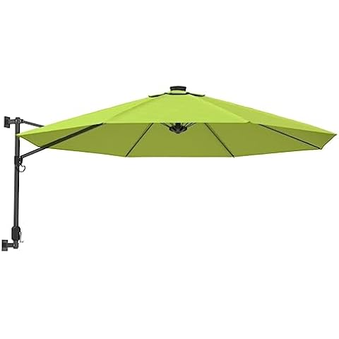 vidaXL Apple Green Wall-Mounted Parasol Cover