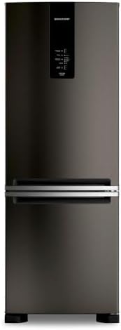 Geladeira Brastemp Eclipse Collection Frost Free Inverse A+++ 479 litros cor Black Inox com Super Capacidade e Smart Flow 110v