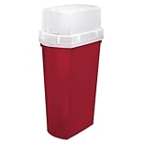 30 Inch Red Wrap Storage Box - Durable Container Holds & Protects Up to 25 Rolls of 30' Wrapping Paper