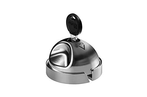 DAKEN 2er Set Saturn EVO Transportersicherung Sicherheitsschloss aus Edelstahl für Heck- u. Seitentür