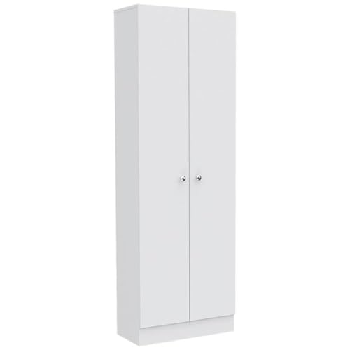 Tuhome Lambardi Tall Multistorage Cabinet with Double Door Design, Five