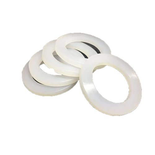 10 �t�B�b�g G1/2 "G3/8" G1-1/2" O �����O�V���R���K�X�P�b�g�V�[�������O�x���[�Y�p�C�v�����b�V���[ PTFE �t�����W(DN15 Silicone convex)