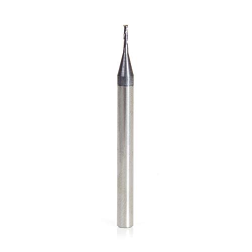 Fraise pour acier inoxydable sans bavure Amana Tool 51665 mini outil 2 flûtes