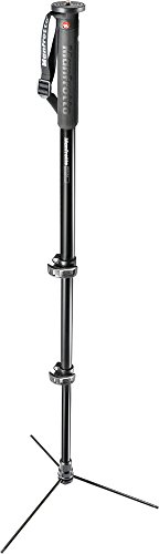 Manfrotto XPRO Aluminum 3-Section Monopod with Prime Base (MMXPROA3BUS)