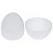 Set of 2 White Giant Fillable Plastic Easter Eggs Jumbo Large Size 10 Inches