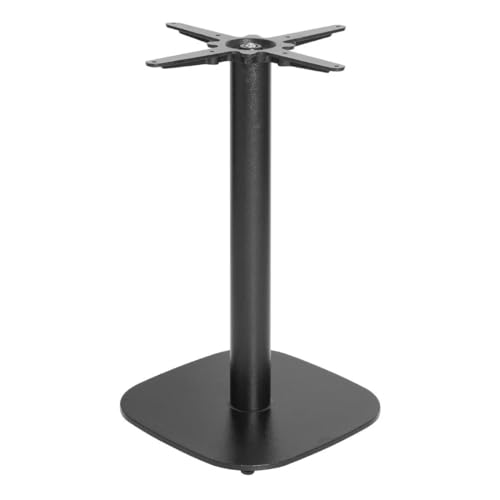 Base de table en fonte noire Bolero 720 x 420 mm pour plateau rectangulaire