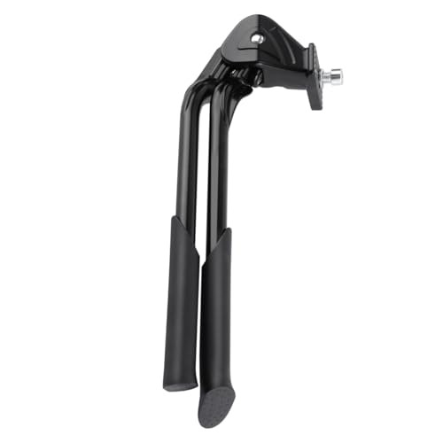 MOTHNUR 調節可能な高さアルウム合製ダブルレッグ自転車キックスタンド 折りたたみ式センタースタンド 軽量頑丈な駐車ラック マウンテン
