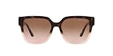 Michael Kors MK2170U Karlie Universal Fit Sunglasses, Dark Tortoise/Pink/Brown Pink Gradient, 54 mm