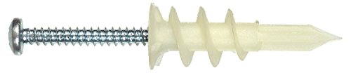 Scru 'N' Grip #6 Hollow-Wall Anchor, Plastic, 4-Pk.