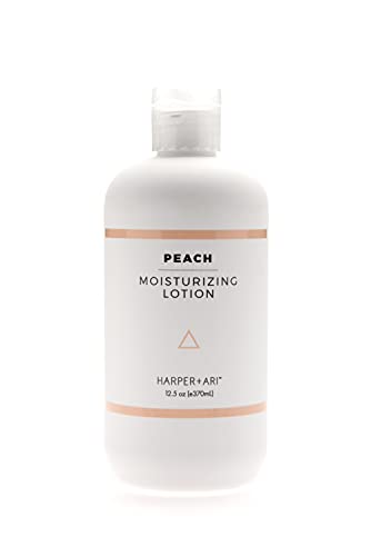 Harper + Ari Moisturizing Body Lotion (Peach), Daily Hydrator For Dry Skin, Soften And Nourish Skin With Aloe Vera And Vitamin E #TOP4