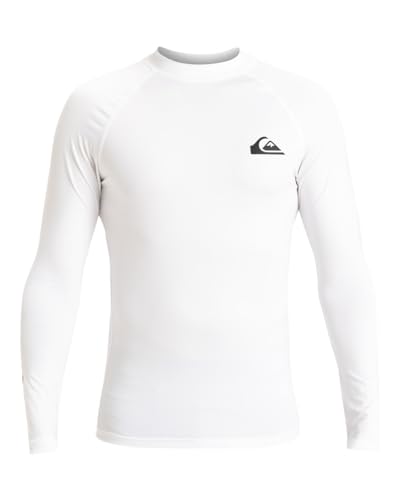 Quiksilver Everyday - Langärmliges Surf-T-Shirt mit UPF 50 für Männer Weiß