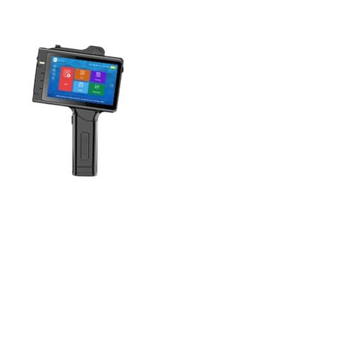 Impresora de Inyección de Tinta Portátil 25.4mm Pantalla Táctil Capacitiva Inteligente 4.3 Pulgadas para Código QR Código de Barras Fecha S10