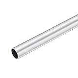 uxcell 6063アルミニウム丸管 20 mm外径 18 mm内径 250 mm長さ パイプチューブ