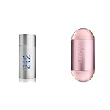 Carolina Herrera 212 Men Fragrance For Men - Timeless Scent - Warm Sandalwood - Fresh Notes & 212 Sexy By For Women. Eau De Parfum Spray 3.4 Ounce