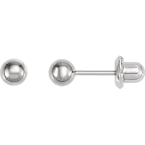 Titanium Ball Piercing Earrings Pair in 3mm - Hypoallergenic For Sensitive Ears Cover