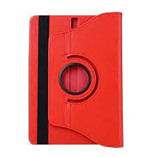 Image of M Cart 360 Degree Rotating Leather Case Cover for Samsung Galaxy Tab S3 9.7 inch (SM-T820 /T825 /T827) 2017 Release (Red)