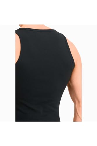 PUMA Homme Vest Tee-Shirt, Noir, L EU