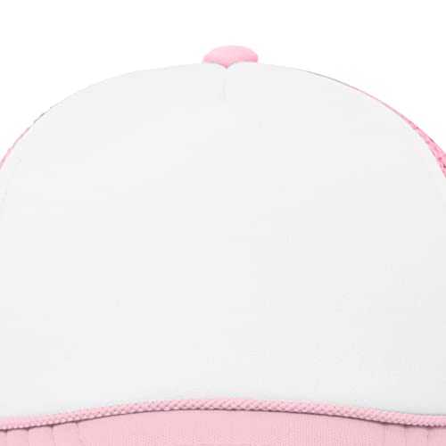 Dalix Infant Trucker Hat Baby Cap Tiny Extra Small Girls In Light Pink White #TOP1