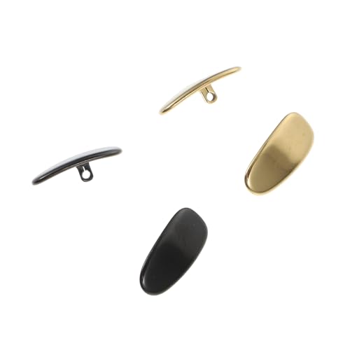 ERINGOGO 2piezas Almohadilla Nasal De Titanio Parche Nasal Para Gafas Almohadillas Para Puente Accesorio Para Gafas