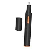 ULTECHNOVO Elektrischer Nasenhaartrimmer Kabellos USB Wiederaufladbar Präziser Schmerzfreier Nasenhaarentferner für Damen und Herren Leicht Kompakt für Reisen und Outdoor einsatz