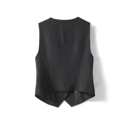 Chaleco sin mangas para mujer ropa de oficina ajustada moda de primavera 7