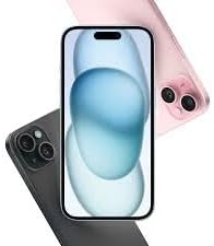 Apple iPhone 15, 128GB, Blue - Unlocked (Renewed)