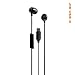 Skullcandy Jib USB-C Wired Earbuds with Noise Isolation, Inline Microphone Call and Track Control for iPhone Android, Ear Gel Sizes Included for Custom Fit - True Black