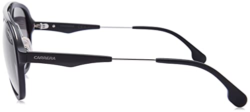 Carrera 132/S Sunglasses CA132S-0TI7-9O-5718 - Matte Black Ruthenium Frame, Dark Gray Gradient3