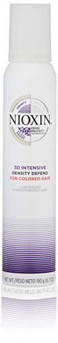 Nioxin Density Defend Styling Foam for Color Treated Hair, 6.8 Fl Oz