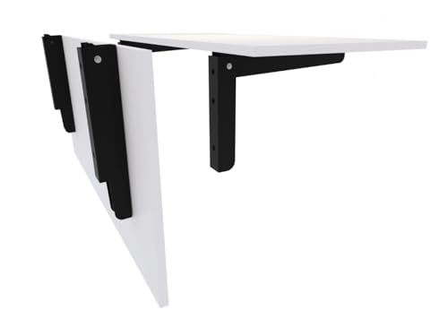 Mesa Dobrável Portátil 60x40 cm, Branca, Suporte para Tablet, Notebook, iPad, iPhone