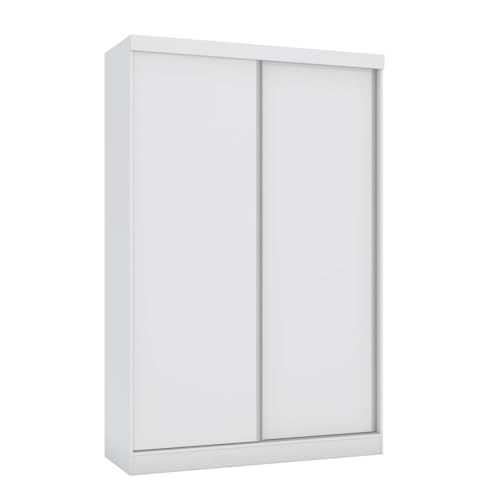 Guarda-roupa Solteiro Kappesberg 2 Portas de Correr Branco