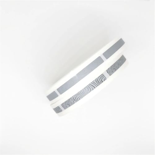 Masquer un code secret proprement avec l'étiquette autocollante grattable gris 6 mm - 6