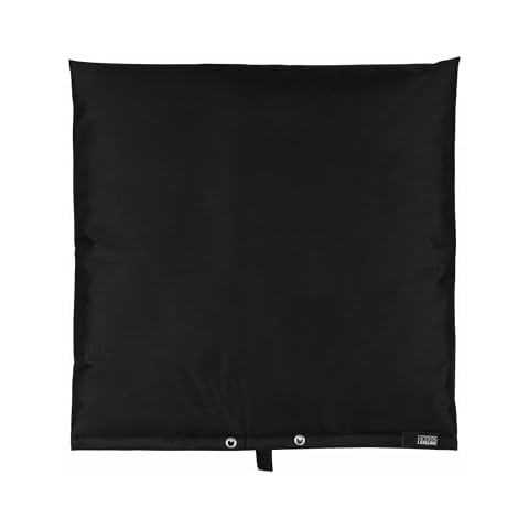 Modern Leisure® Basics Outdoor Sprinkler Backflow Preventer Cover, 24”L x 24”H, Black Cover