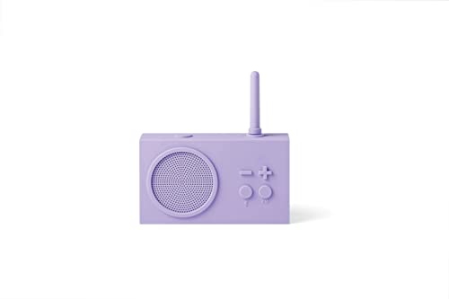 Lexon TYKHO 3 Wireless Bluetooth Speaker and FM Radio, Splashproof and rechargeable - Mint, 15 x 4,5 x 8,1 cm