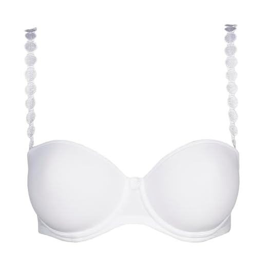 Marie Jo L'Aventure Tom trägerloser BH Größe 80E, Farbe Weiß