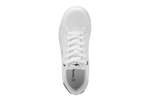 KangaROOS K-Ten Adore damskie sneakersy, 0500 White Jet Black, 36 EU
