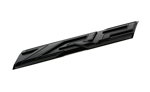 Emblema de parrilla ZR2 negro mate de repuesto para Colorado 2015-2019 OEM 84240080