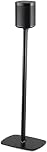 Flexson Floor Stand for Sonos One, One SL and Play:1 - Black (single)