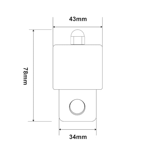 Électrovanne inox 1/4" NPT robuste pour circuits d'eau et de carburant