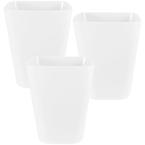 Poubelles de grande capacité Abaodam lot de 3 pièces pour bureau et chambre