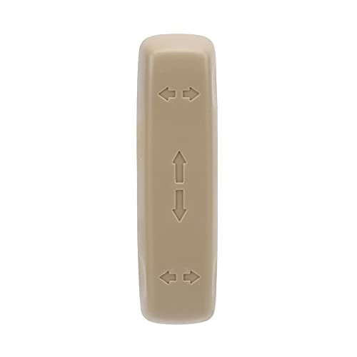ChengyuWei Car Seat Adjusting Switch, Push Button, Rotary, Manual, Beige, Replacement for Honda Accord CRV Odyssey Spirior Civic