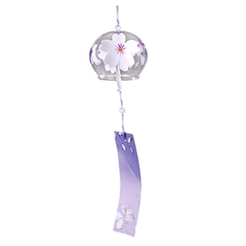 TDDGG Viento japonés Bell Japón Chimes de Viento Viento romántico Pequeño Viento Bells Hecho a Mano Vidrio Furin Home SPA Cocina Decoraciones de Oficina Cover