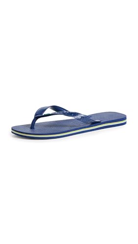 Havaianas unisex Brazil Flip Flops Navy Blue 9-10 Medium US