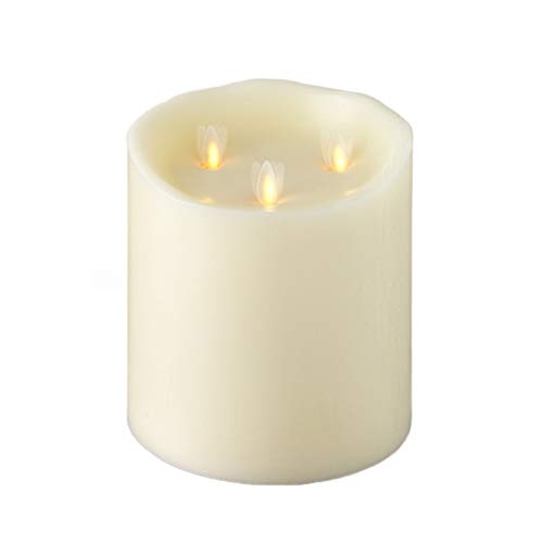 Buy Large Liown Flameless Candle Triflame, 3 Wick, Unscented Moving