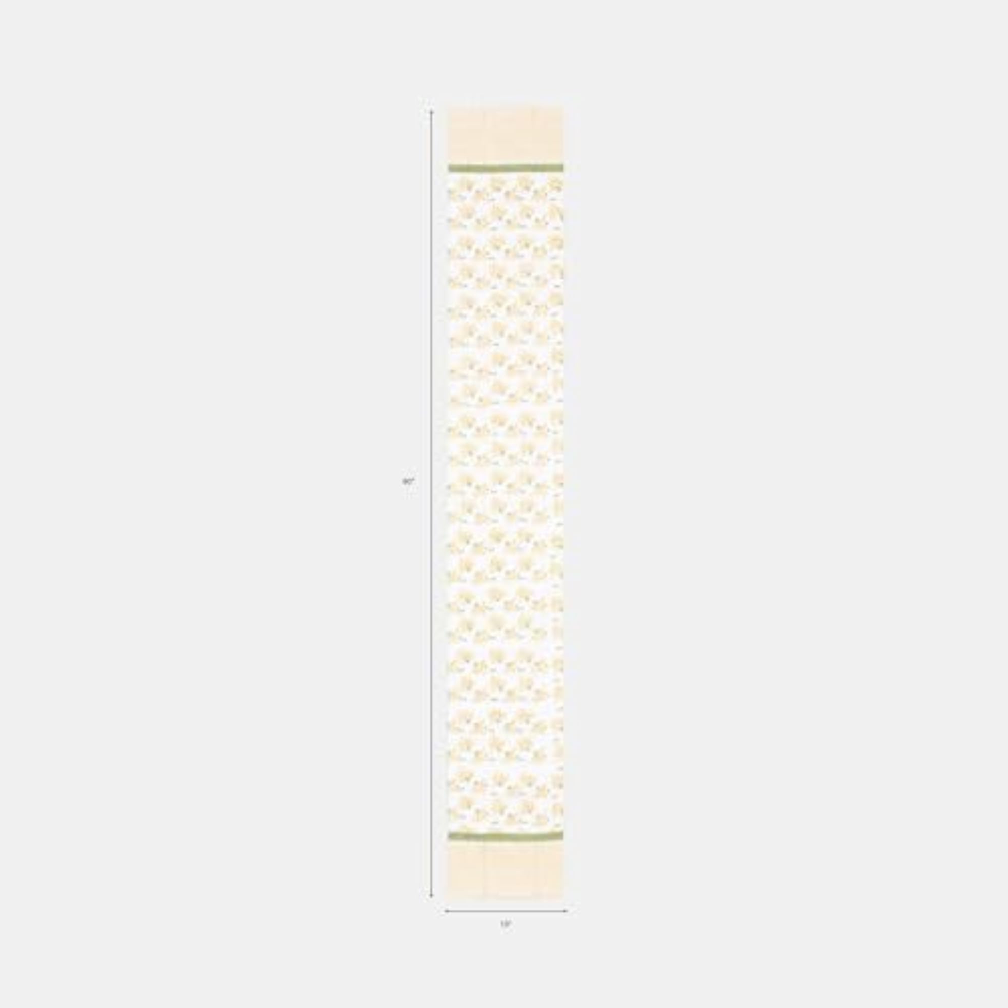 Lily Hand Block Printed Dining Table Runner