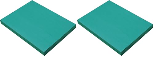 Image of Prang (Formerly SunWorks) Construction Paper, Turquoise, 9 inch x 12 inch, 100 Sheets (Pack of 2)
