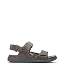 Pikolinos Sandalias Planas en Cuero NIJAR para Caballero Color Dark Grey