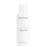 NÉONAIL UV Gel Nail Polish Remover - Aceton 500 ml - Nagellackentferner - Entferner - Aceton UV Nagellack Entfernen - Gelnägel Entferner