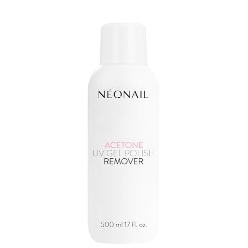 NÉONAIL UV Gel Nail Polish Remover - Aceton 500 ml - Nagellackentferner - Aceton UV Nagellack Entfernen - Gelnägel Entferner